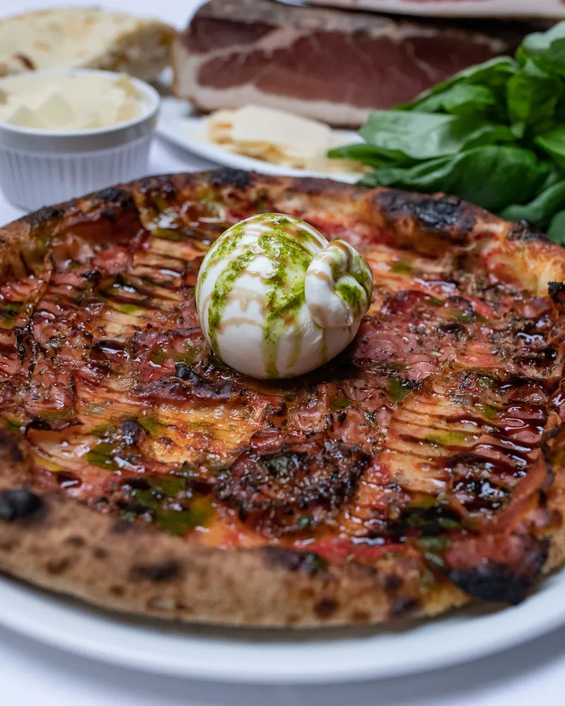 Burrata - Walex Pizza Reims